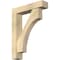 Ekena Millwork Westlake Block Rough Sawn Bracket w/ Offset Brace, Douglas Fir, 6"W x 26"D x 34"H BKT0604X26X34WTL05RDF - alternate 1
